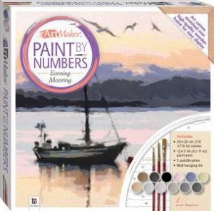 Paint By Numbers Canvas: Evening Mooring