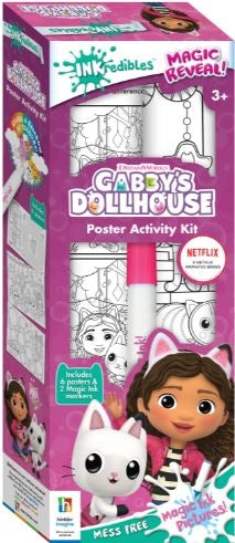 Inkredibles Gabby s Dollhouse Poster Activity Kit
