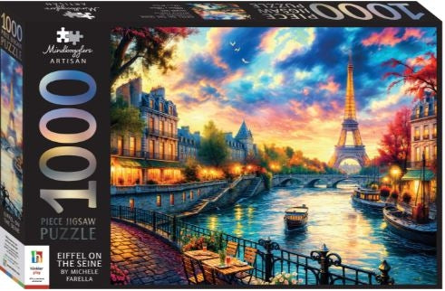 1000 Piece Eiffel on the Seine