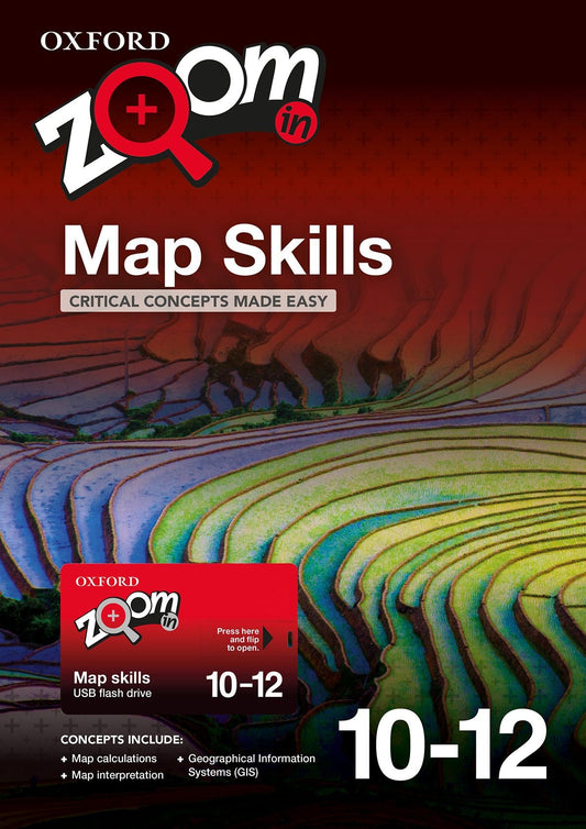 Zoom in Geography: Map skills Grades 10–12 USB & Practice Book