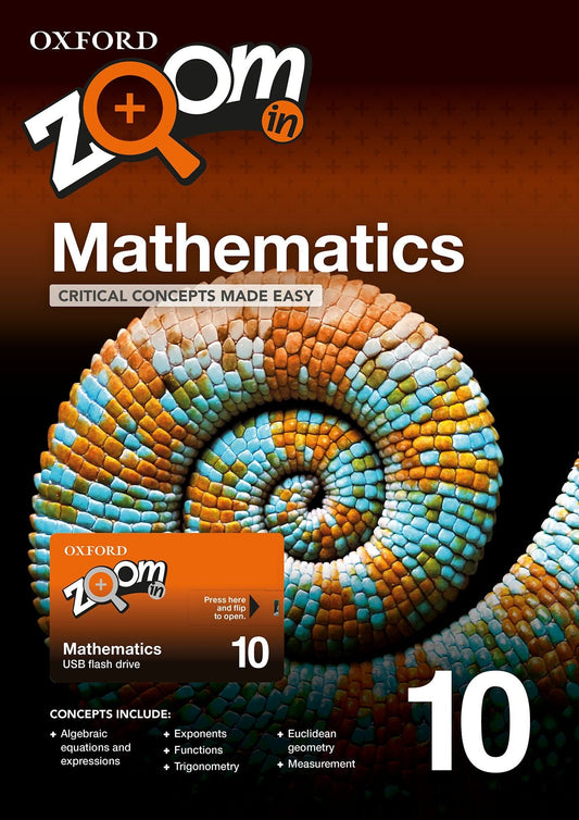 Zoom in Mathematics Grade 10 USB & Practice Book