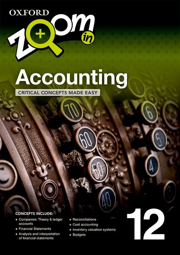 Zoom in Accounting Grade 12 USB & Practice Book