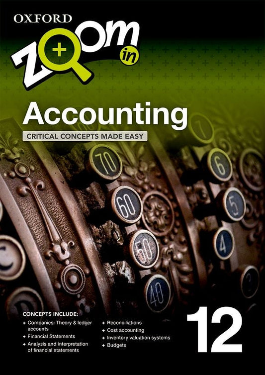 Zoom in Accounting Grade 12 USB & Practice Book