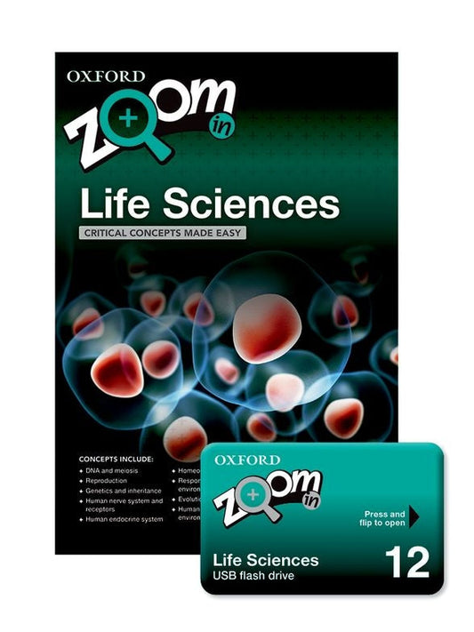 Zoom in Life Sciences Grade 12 USB & Practice Book