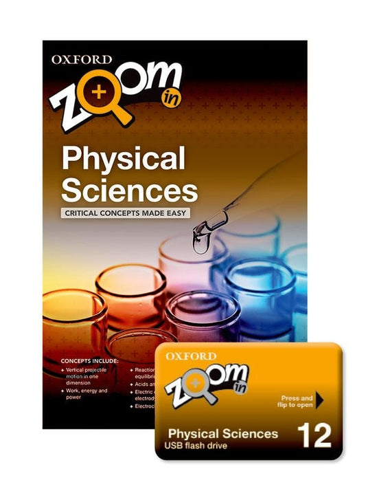 Zoom in Physical Sciences Grade 12 USB & Practice Book