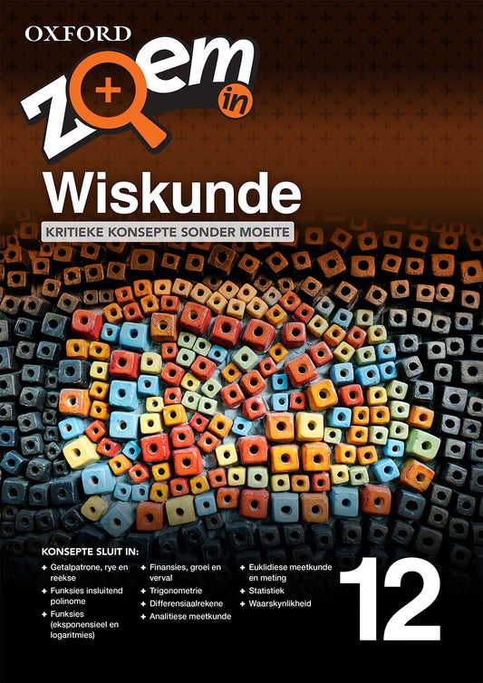 Zoem in Wiskunde Graad 12 Oefenboek