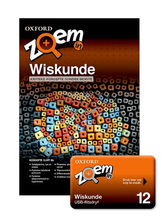 Zoem in Wiskunde Graad 12 USB & Oefenboek
