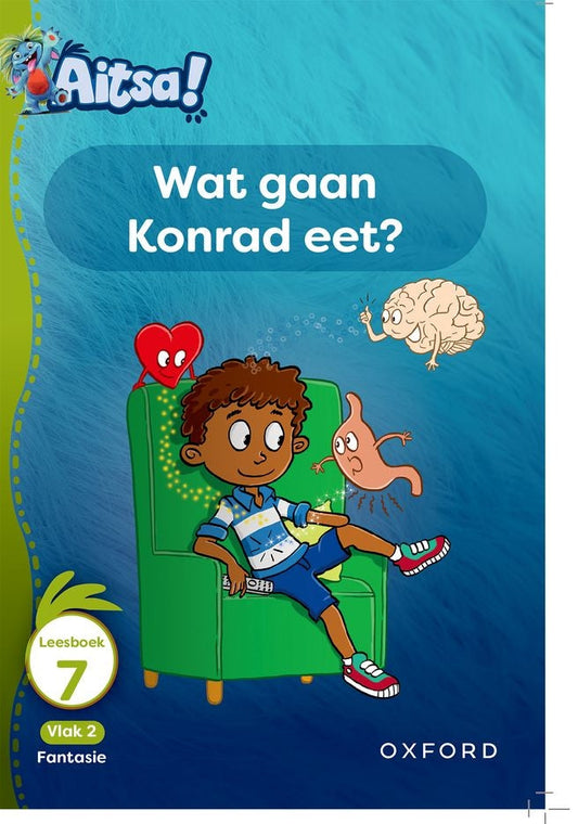 Aitsa! Vlak 2 Leesboek 07: Wat gaan Konrad eet?