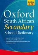South African Oxford Secondary School Dictionary Grade 8 - 12 Hardback