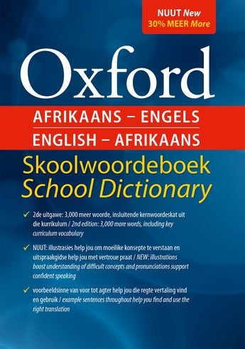 Oxford Afrikaans-Engels English-Afrikaans Skoolwoordeboek School Dictionary 2e (Paperback)