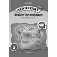 Headstart Sosiale Wetenskappe Graad 5 Onderwysersgids