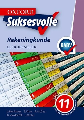 Oxford Suksesvolle Rekeningkunde Graad 11 Leerderboek