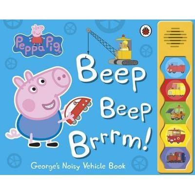 Peppa Pig: Beep Beep Brrrm! - 5 Tab Sound Book
