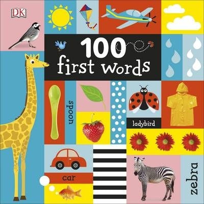 100 First Words Board Book