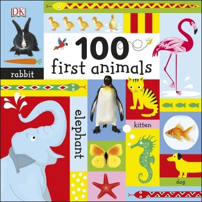 100 First Animals Board Book