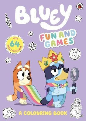 Bluey: Fun & Games Colouring Book