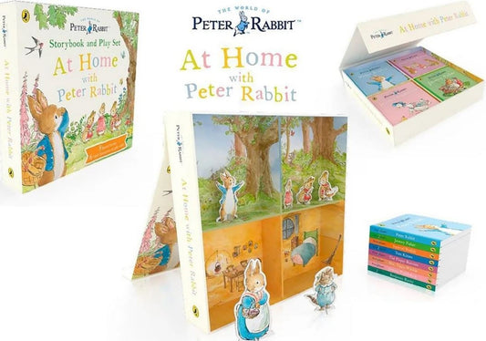 At Home With Peter Rabbit: 8 Book Set