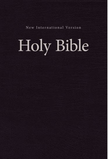 Bible NIV Black Hardcover Value Pew & Worship
