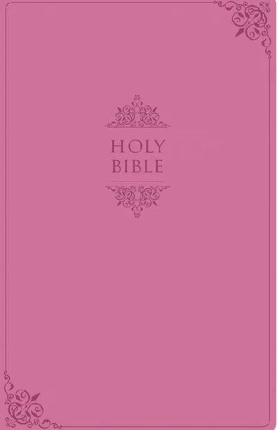 The Bible NIV Value Thinline Large Print Pink