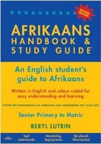 Afrikaans handbook and study guide for English students