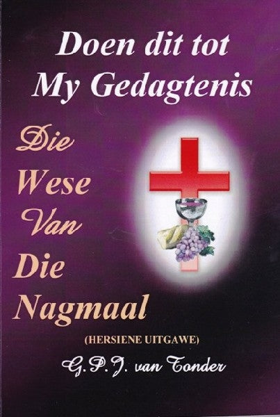Doen dit tot My Gedagtenis