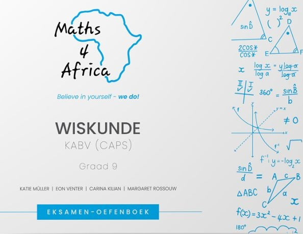 Maths 4 Africa Graad 9 Eksamen Oefenboek
