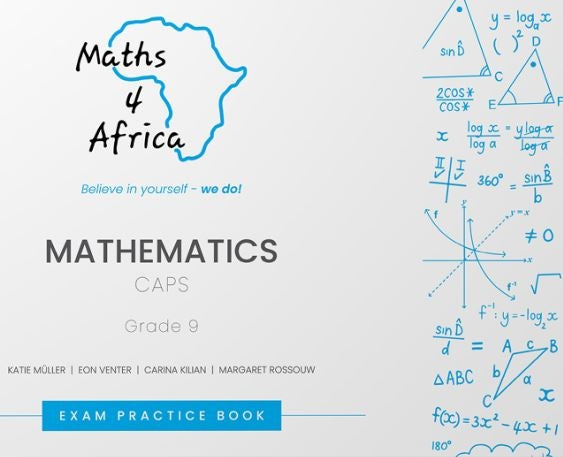 Maths 4 Africa Grade 9 Exam Practice Book