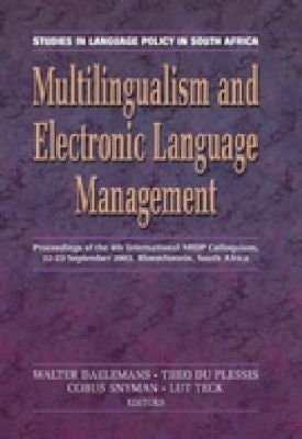 Multilingualism and Electronic Language Management