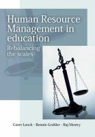 Human Resource Management in Education - Rebalancing the Scales