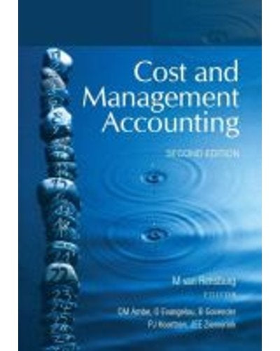 Cost And Management Accounting 2 Edition