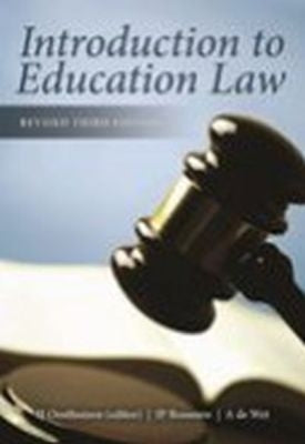 Introduction to Education Law 3rd Edition Revised