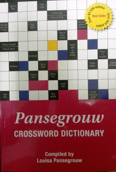 Pansegrouw Crossword Dictionary