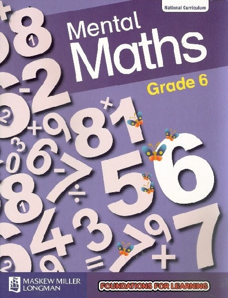 Mental Maths Grade 6 Learners Book