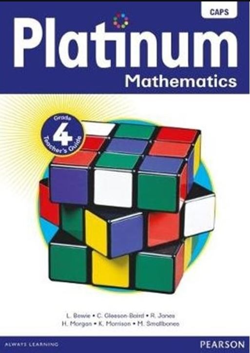 Platinum Mathematics Grade 4 Teachers Guide