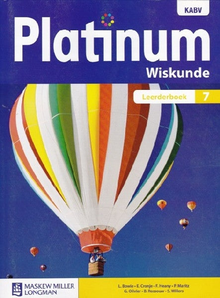 Platinum Wiskunde Graad 7 Leerderboek