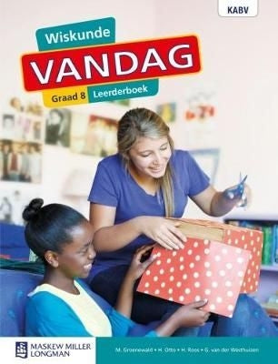 Wiskunde Vandag Graad 8 Leerderboek