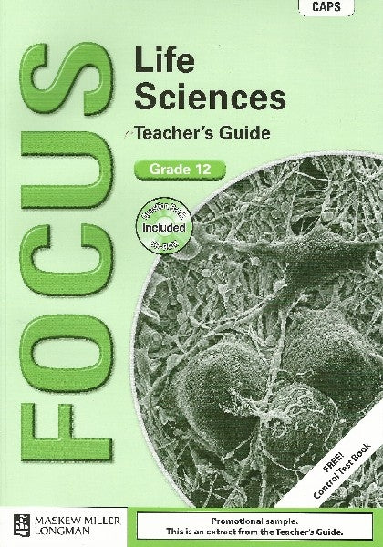 Focus Life Sciences Grade 12 Teachers Guide