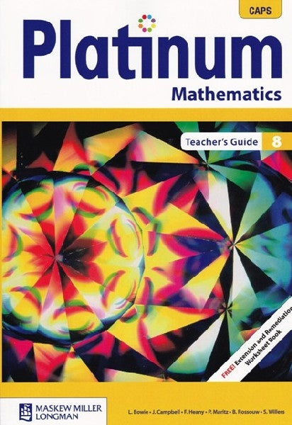 Platinum Mathematics Grade 8 Teachers Guide