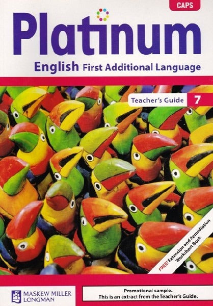 Platinum English FAL Grade 7 Teachers Guide