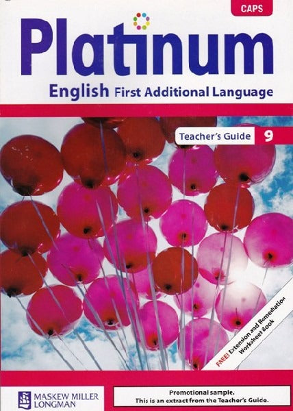 Platinum English FAL Grade 9 Teachers Guide