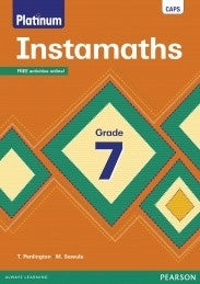 Platinum Instamaths Grade 7