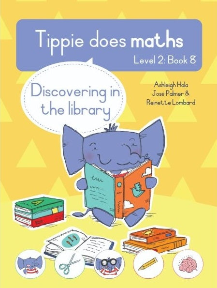 Tippie does maths Level 2 Book 8: Discovering in the library