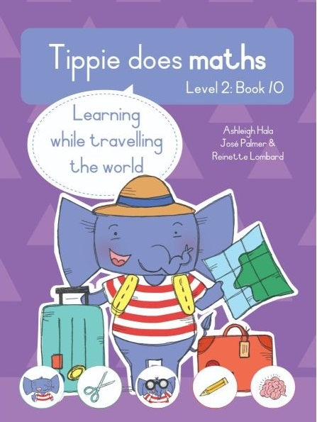 Tippie does maths Level 2 Book 10: Learning while traveling the world