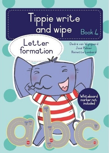 Tippie write and wipe, book 4: Letter formation