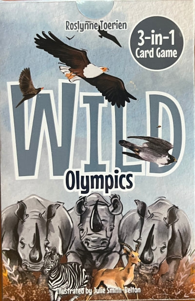 Wild Animal Olympics 3-in-1 Card Game