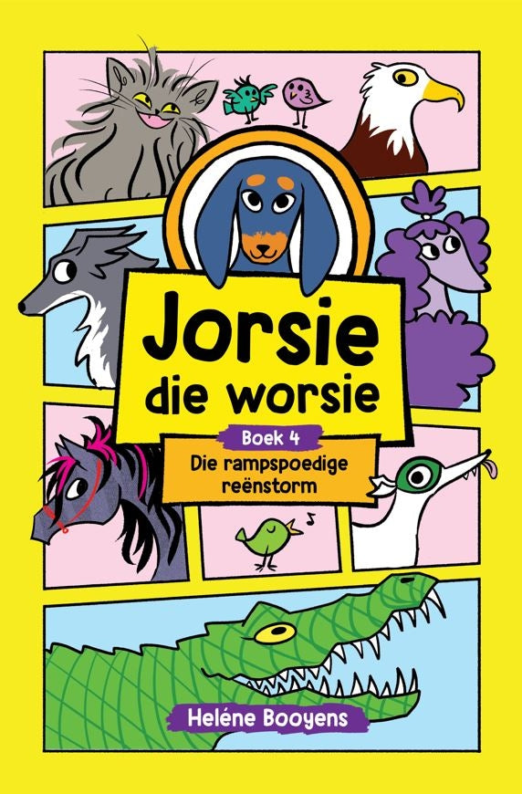 Jorsie die worsie 4: Die rampspoedige reënstorm