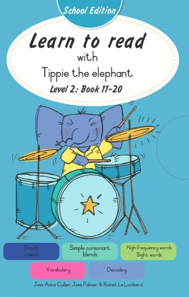 Learn to Read Level 2 Tippie Boxset School Edition Books 11 - 20