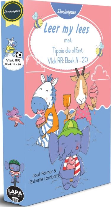 Leer my lees Vlak 1 Tippie Boekpak Skooluitgawe Boek 11 - 20