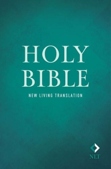 Bible NLT Teal Paperback Handy Size