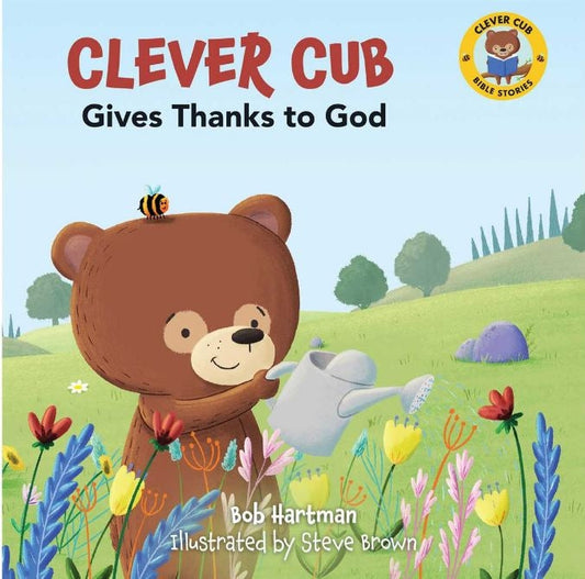 Clever Cub Gives Thanks to God